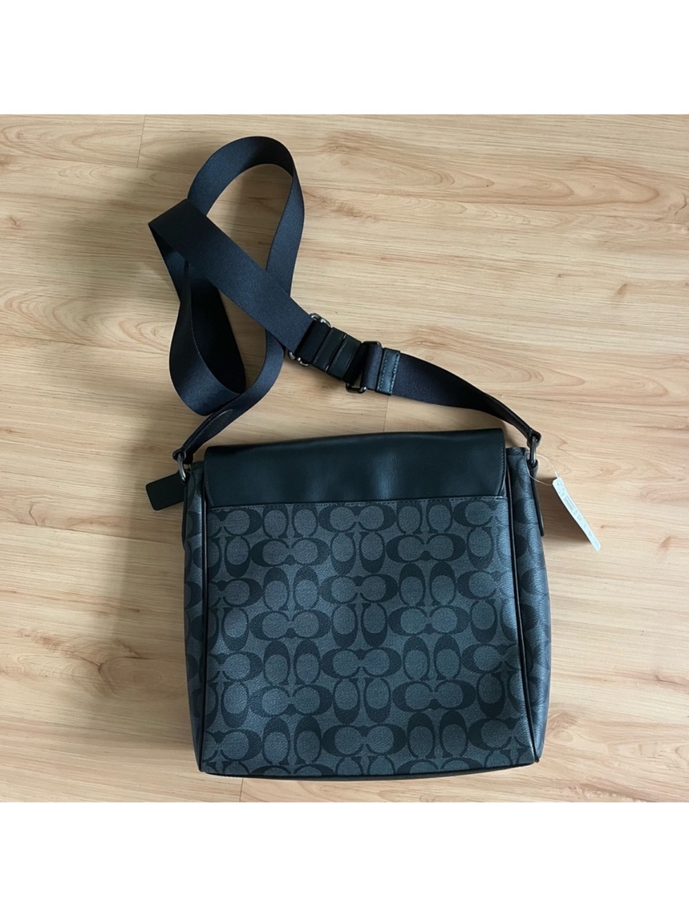 Coach Huston Signature Charcoal Black # 573 - Picture 10 of 13